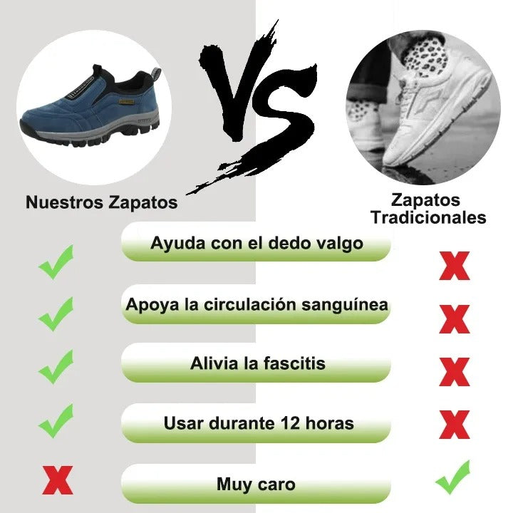 Zapatos Ortopedicos PasoSuave® | Edición Premium